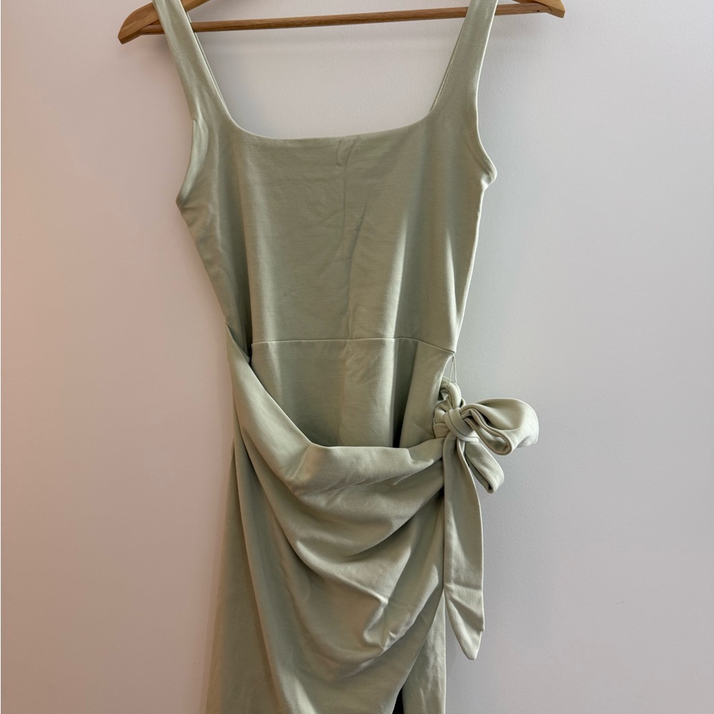 Elegant Sage Green Dress